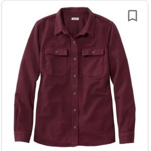 L.L. Bean Women's Heritage Chamois Shirt, Small